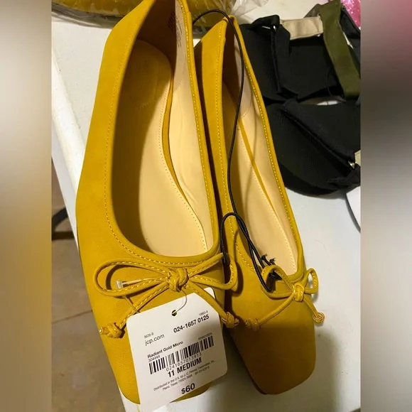 Jcpenney yellow hotsell shoes